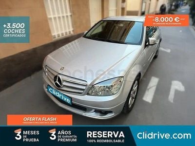 Gris / plata Usado 2009 Mercedes C200 Berlina | 7890 € (Precio justo)