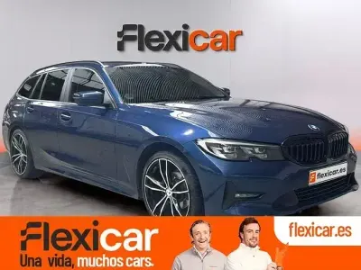 Usado BMW 318 150 CV (110 kW) 2022 Azul Familiar