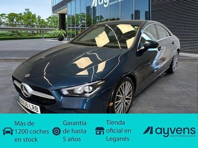 Azul Usado 2021 Mercedes CLA220 Berlina | 33.800 € (Precio justo)