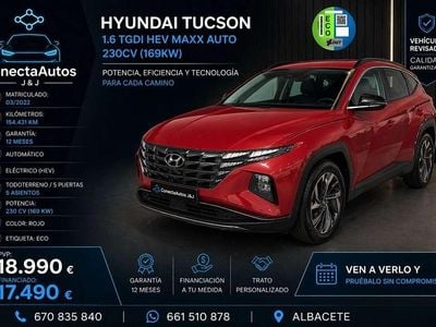 Occasion Hyundai Tucson 230 ch (169 kW) 2022 Rouge SUV