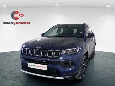 Usado Jeep Compass Limited 130 CV (95 kW) 2022 Azul SUV