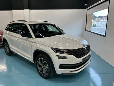 Usado Skoda Kodiaq SportLine 150 CV (110 kW) 2019 Blanco SUV