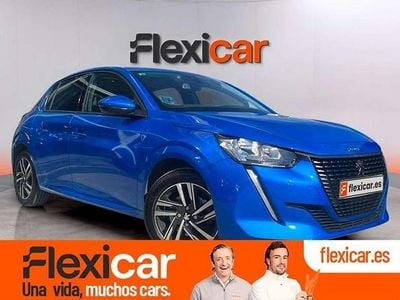 Usado Peugeot 208 Allure 101 CV (74 kW) 2019 Azul Utilitario