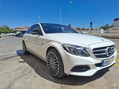 Usado Mercedes C220 AMG 170 CV (125 kW) 2016 Blanco Familiar