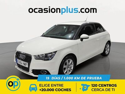 Usado Audi A1 Attraction 90 CV (66 kW) 2012 Blanco Utilitario