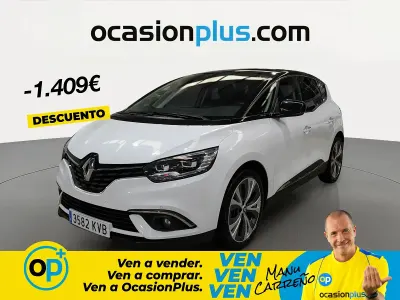 Usado Renault Scénic Zen 140 CV (102 kW) 2019 Blanco Monovolumen