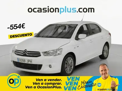 Usado Citroën C-Elysee I Exclusive 100 CV (73 kW) 2016 Blanco Berlina