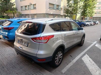Gris / plata Usado 2015 Ford Kuga Titanium SUV | 14.000 € (Un poco caro)