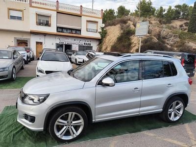 Gris / plata Usado 2012 VW Tiguan R-line BlueMotion SUV | 14.500 € (Un poco caro)