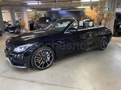 Usado Mercedes C43 AMG 367 CV (269 kW) 2016 Negro Descapotable