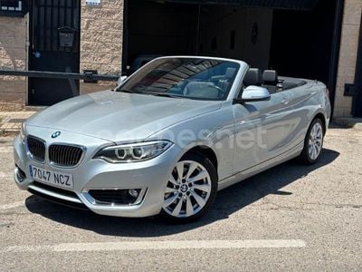 Usado BMW 220 Luxury Line 190 CV (139 kW) 2015 Gris / plata Descapotable