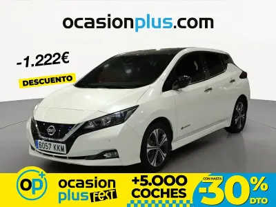 Usado Nissan Leaf N-Connecta 110 kW (150 CV) 2018 Blanco Utilitario