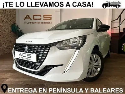 Usado Peugeot 208 Active 102 CV (75 kW) 2023 Blanco Utilitario