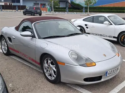Usado Porsche Boxster 204 CV (150 kW) 1997 Gris / plata Descapotable