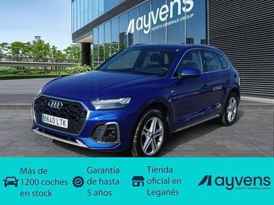 Usado Audi Q5 S-Line 367 CV (269 kW) 2021 Azul SUV
