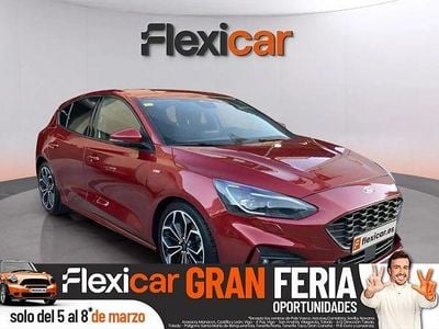Usado Ford Focus ST-Line 120 CV (88 kW) 2018 Granate Berlina
