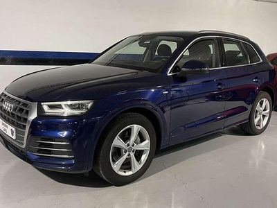 Usado Audi Q5 S-Line 163 CV (119 kW) 2020 Azul SUV