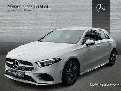 Blanco Usado 2021 Mercedes A180 AMG line Berlina | 25.900 € (Precio justo)