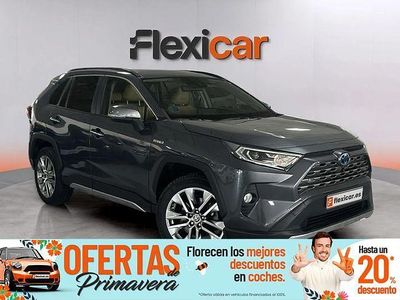 Usado Toyota RAV4 Hybrid Luxury 222 CV (163 kW) 2021 Gris SUV