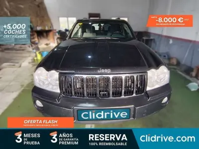Käytetty Jeep Grand Cherokee Overland 218 HP (160 kW) 2005 Musta Katumaasturi