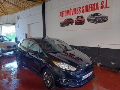 Usado Ford Fiesta ST-Line 95 CV (69 kW) 2017 Negro Berlina
