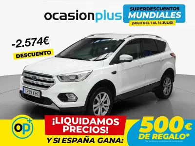 Usado Ford Kuga Trend+ 120 CV (88 kW) 2018 Blanco SUV