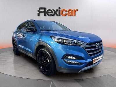 Begagnad Hyundai Tucson 177 HK (130 kW) 2018 Blå SUV
