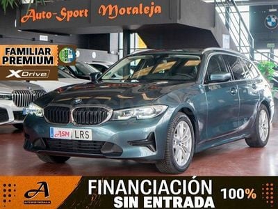 Usado BMW 330 Sport Line 286 CV (210 kW) 2021 Azul Familiar