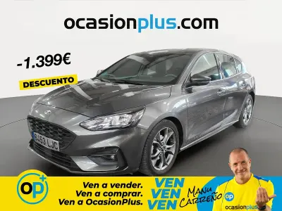 Usado Ford Focus ST-Line 125 CV (91 kW) 2020 Gris