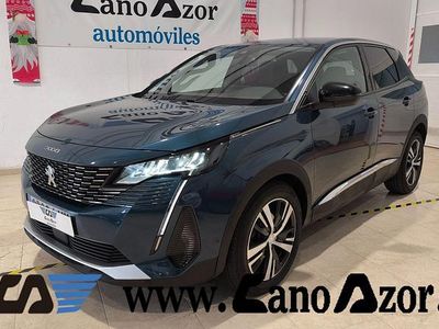 Azul Usado 2022 Peugeot 3008 Allure SUV | 17.900 € (Precio justo)