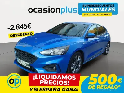 Usado Ford Focus ST-Line 125 CV (91 kW) 2021 Azul