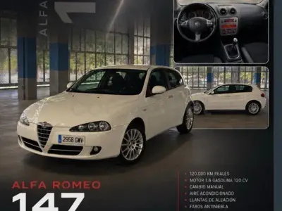 Usado Alfa Romeo 147 Distinctive 105 CV (77 kW) 2010 Blanco Utilitario