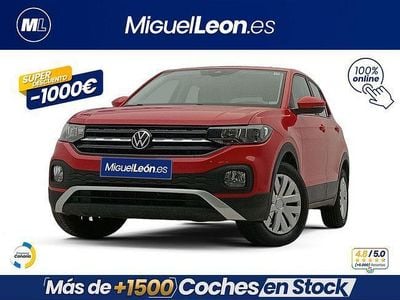 Usado VW T-Cross Advance 95 CV (69 kW) 2021 Rojo SUV