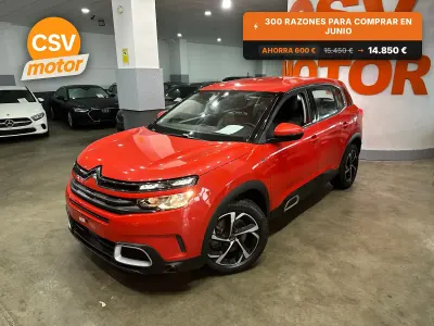 Usado Citroën C5 Aircross Feel 225 CV (165 kW) 2020 Rojo SUV