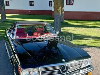 Usado Mercedes SL500 320 CV (235 kW) 1995 Negro Descapotable