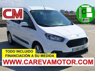 Blanco Usado 2020 Ford Transit Trend Familiar | 14.990 € (Precio justo)
