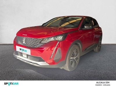 Usado Peugeot 3008 Allure 130 CV (95 kW) 2022 Rojo SUV