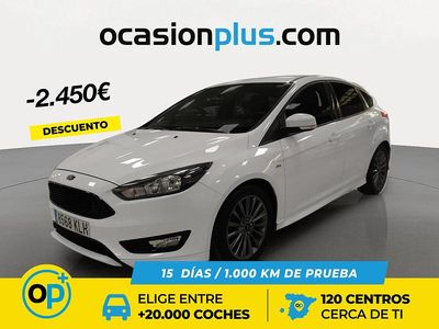 Blanco Usado 2018 Ford Focus ST-Line Berlina | 12.980 € (Buen precio)