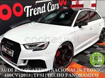 Usado Audi RS3 400 CV (294 kW) 2018 Blanco Berlina