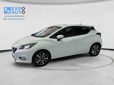 Usado Nissan Micra Acenta 71 CV (52 kW) 2019 Blanco Utilitario
