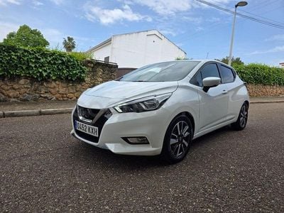 Usado Nissan Micra Tekna 90 CV (66 kW) 2017 Blanco Utilitario