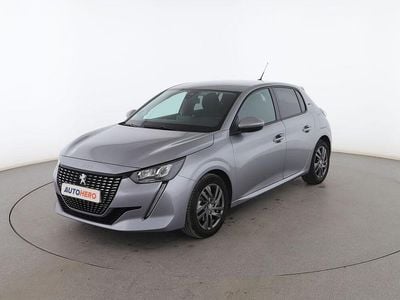 Usado Peugeot 208 Style 101 CV (74 kW) 2021 Gris Utilitario
