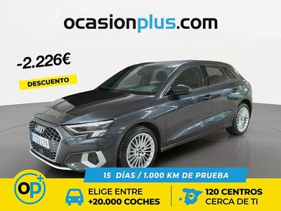 Gris Usado 2022 Audi A3 Advanced Plus Berlina | 24.490 € (Un poco caro)