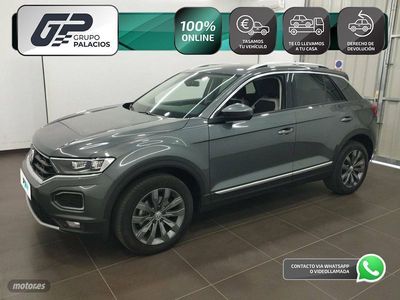Gris Usado 2020 VW T-Roc Sport SUV | 18.895 € (Precio justo)