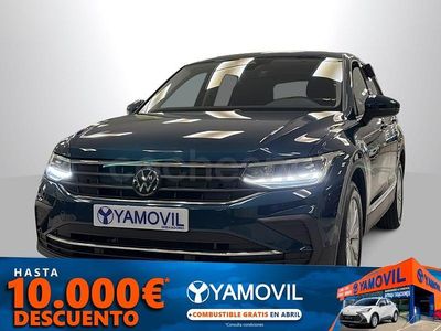 Usado VW Tiguan 130 HP (95 kW) 2022 Azul SUV