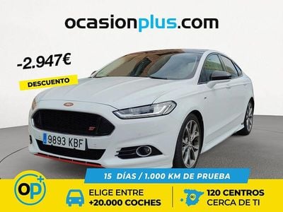 Blanco Usado 2017 Ford Mondeo ST-Line Berlina | 16.343 € (Un poco caro)