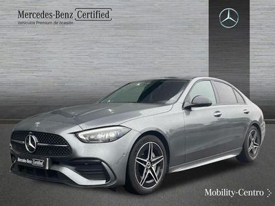 Selenitgrey metallic paint Usado 2022 Mercedes C200 AMG line Berlina | 39.500 € (Precio justo)