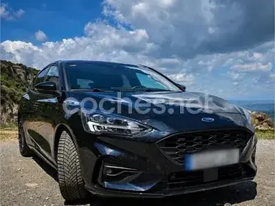 Usado Ford Focus ST-Line X 125 CV (91 kW) 2021 Negro Berlina