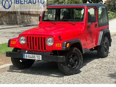 Usado Jeep Wrangler 121 CV (88 kW) 1997 Rojo SUV