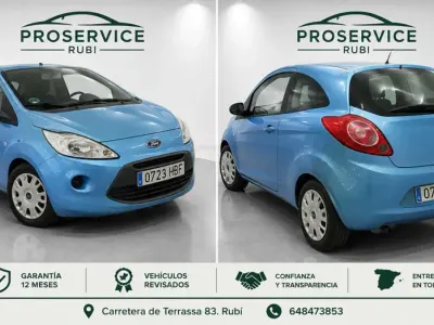 Usado Ford Ka Titanium 69 CV (50 kW) 2010 Azul Utilitario